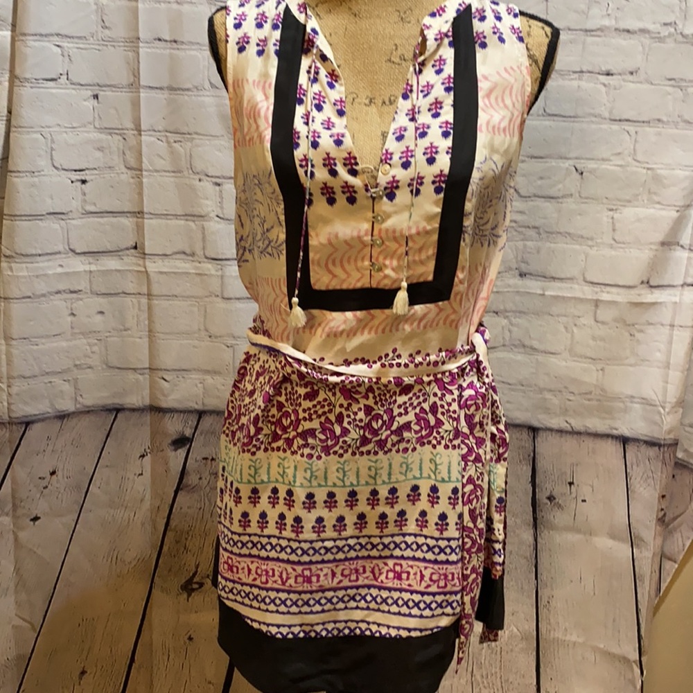 Anthropologie Maeve Silk Dress